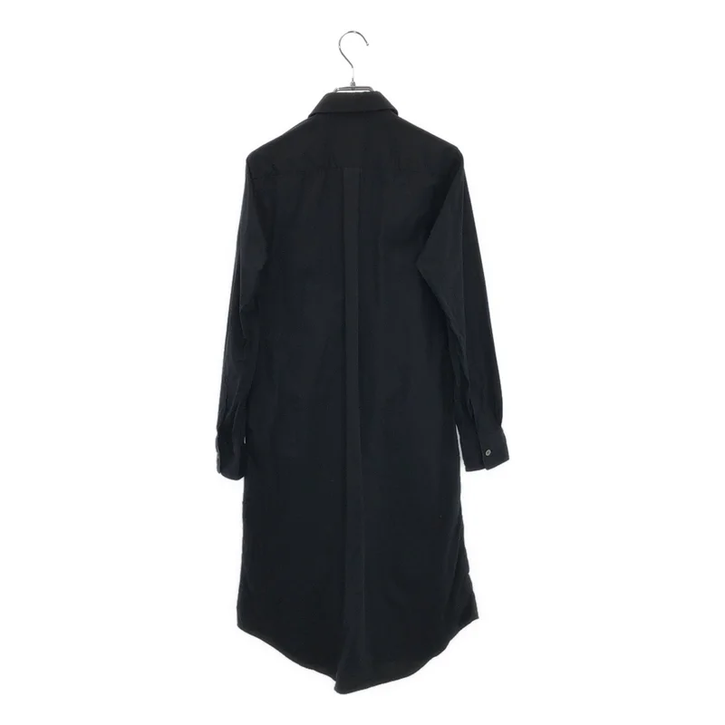 COMME des GARCONS / コムデギャルソン | 2020SS | コットン フリル ロングシャツ ワンピース | XS | レディース