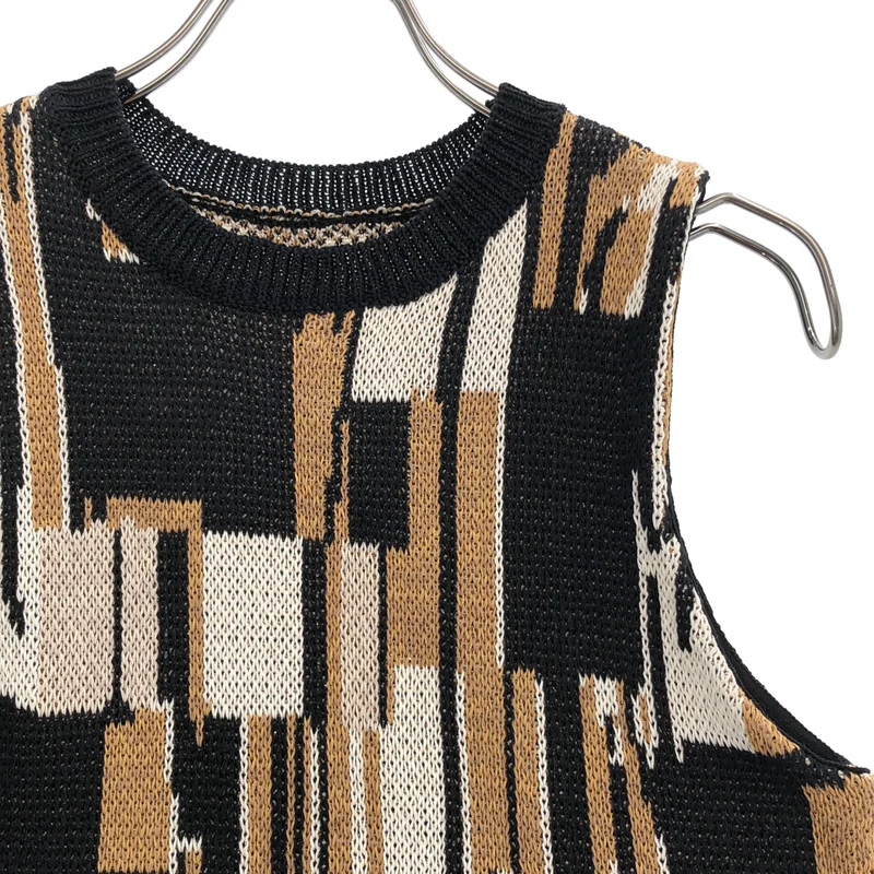 AMERI / アメリ | RUG LIKE AMERICAN SLEEVE KNIT / コットン ラグライク アメリカンスリーブ サマーニット | F | レディース