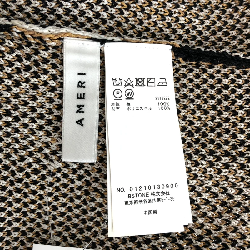 AMERI / アメリ | RUG LIKE AMERICAN SLEEVE KNIT / コットン ラグライク アメリカンスリーブ サマーニット | F | レディース