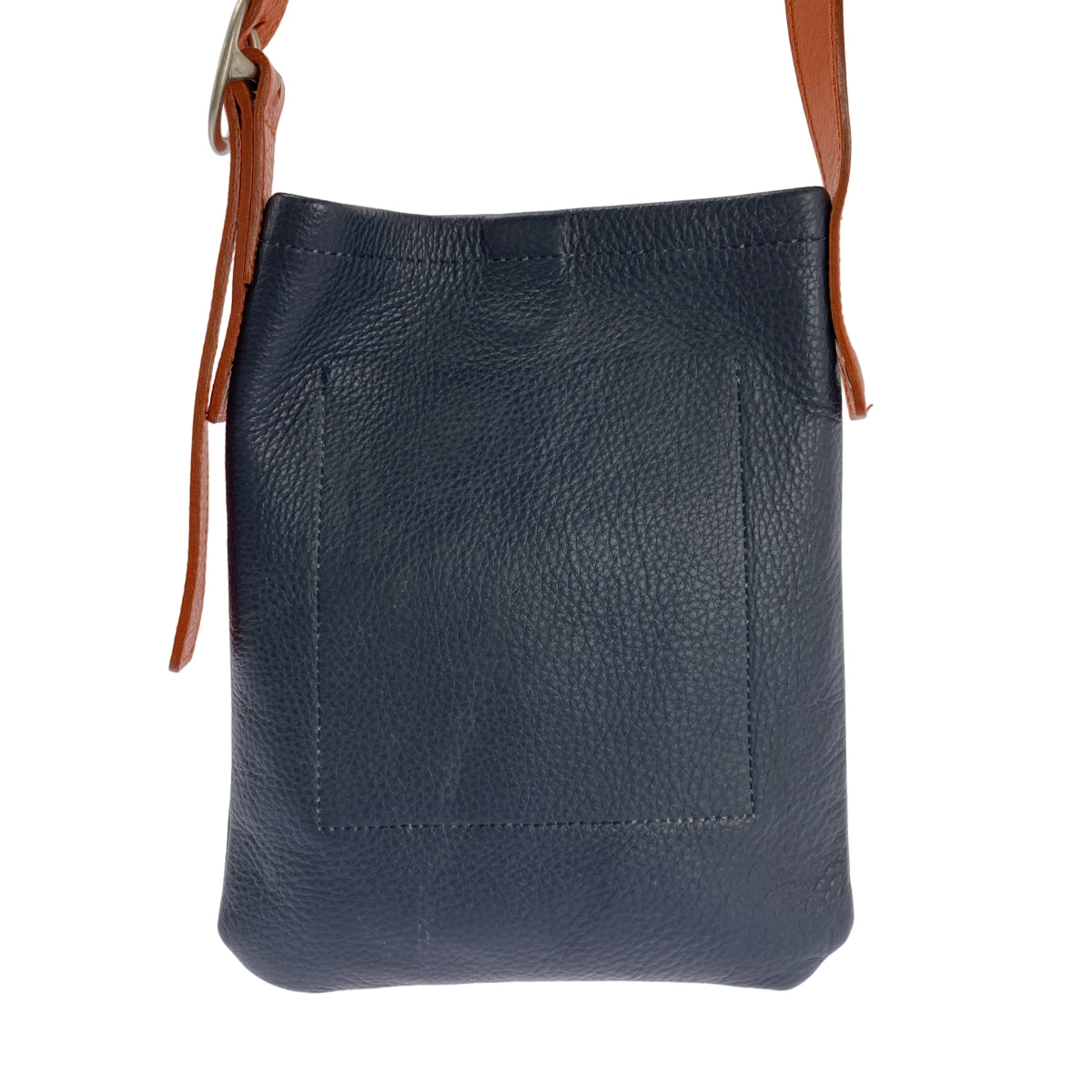 Hender Scheme レザー ショルダーバッグ ネイビー Hender scheme / エンダースキーマ | one side belt bag レザー