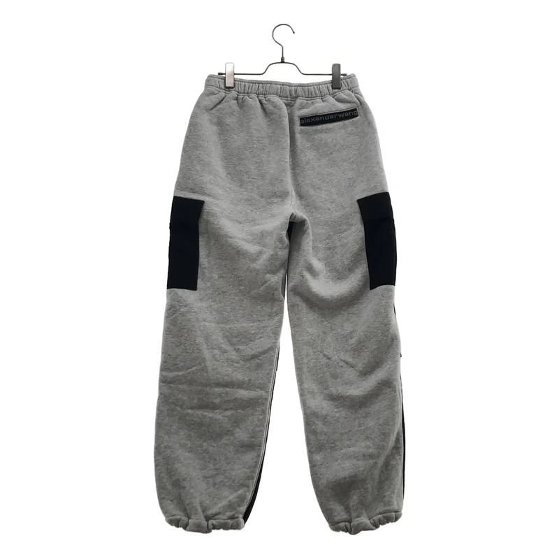 ALEXANDER WANG / アレキサンダーワン | HYBRID CARGO PANT / スウェット切り替え ハイブリット カーゴパンツ | XS | メンズ