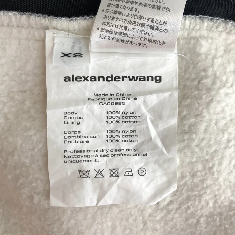 ALEXANDER WANG / アレキサンダーワン | HYBRID CARGO PANT / スウェット切り替え ハイブリット カーゴパンツ | XS | メンズ