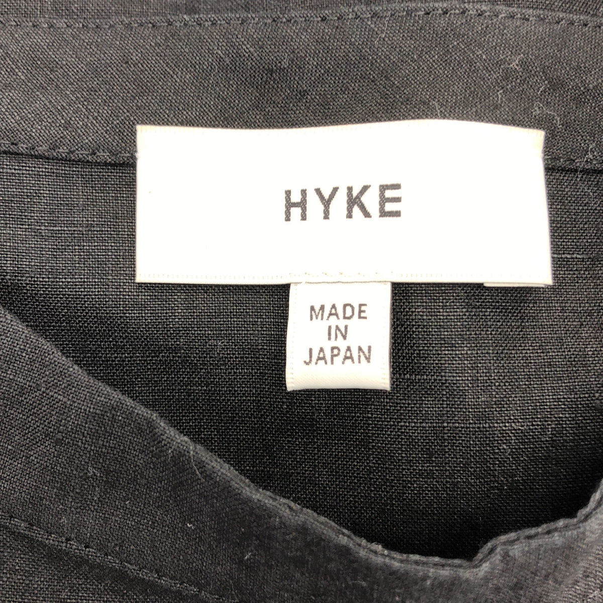 HYKE / ハイク | LINEN PONCHO リネン ポンチョ オーバーサイズ プル