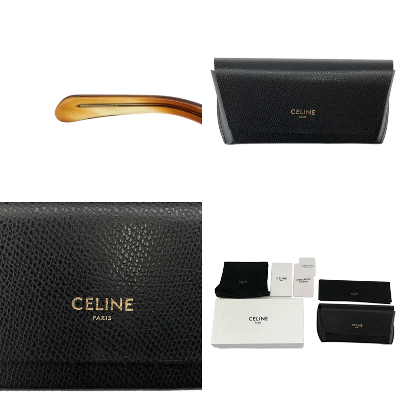 CELINE / セリーヌ | セルフレーム キャットアイ サングラス アイウェア | 48◻︎23-145 | その他