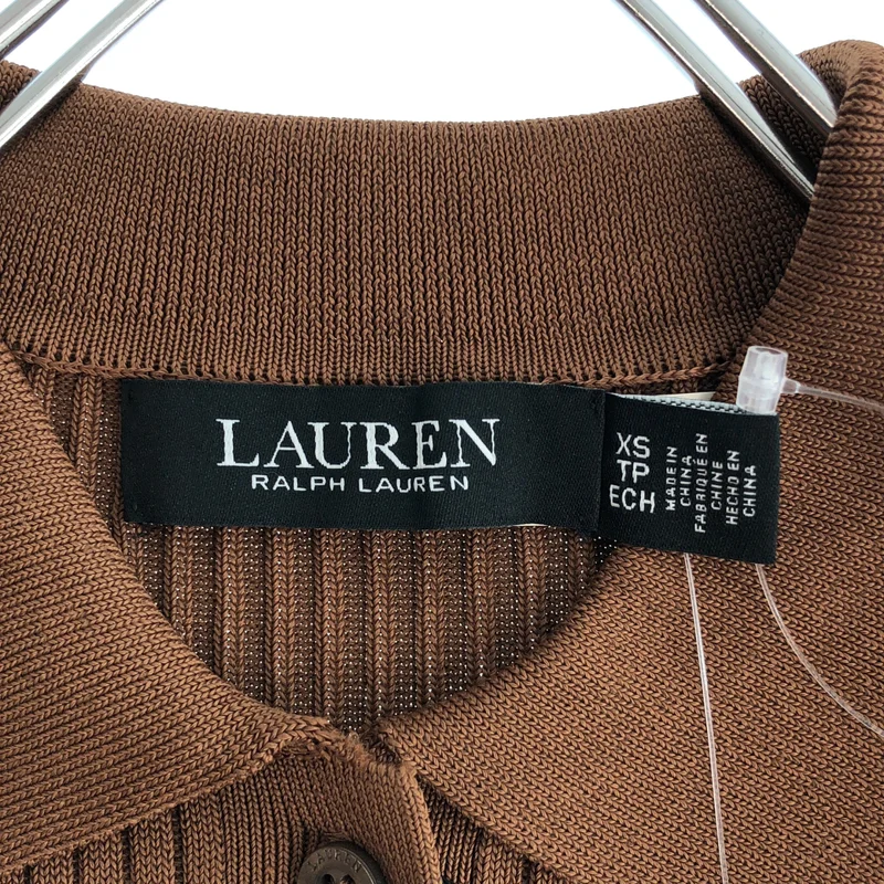 Lauren Ralph Lauren / ローレンラルフローレン | リブニット ワンピース | XS | レディース