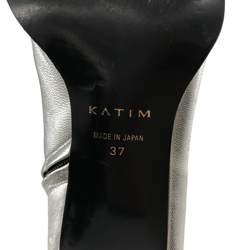 KATIM / カチム | レザー サイドジップ ショートブーツ | 37 | レディース