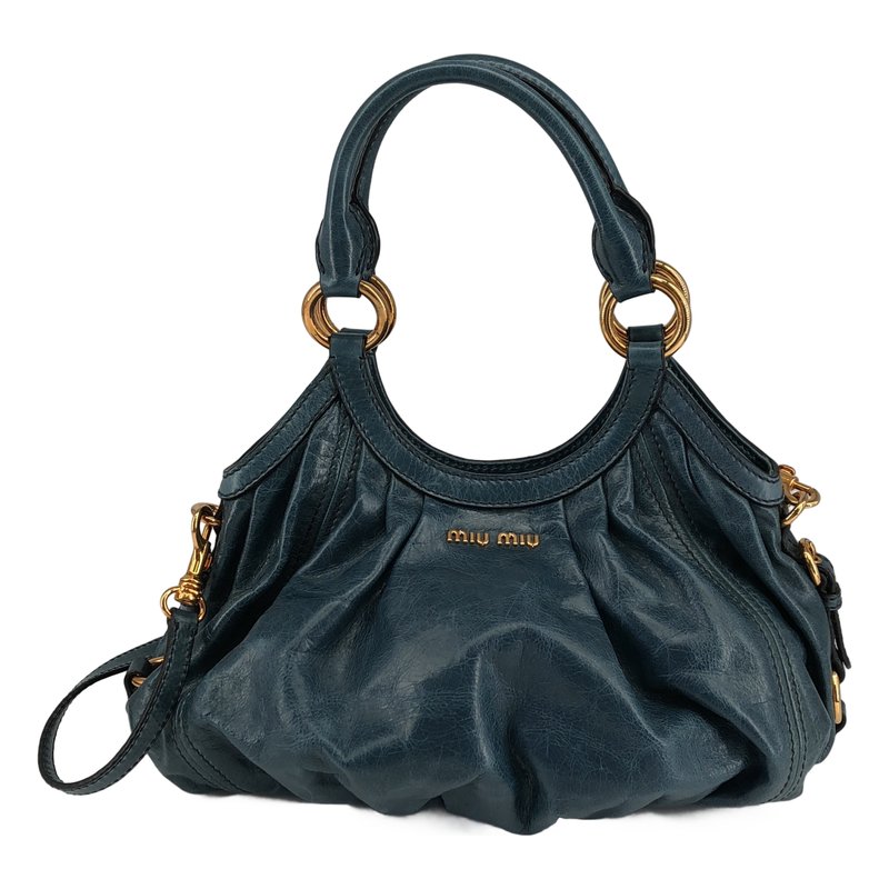 miu miu / ミュウミュウ | レザー 2way ショルダーバッグ |