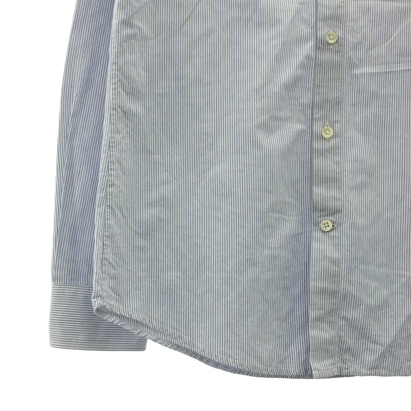 Maison Martin Margiela / メゾンマルタンマルジェラ | 2012SS | コットン ストライプ レギュラーカラー シャツ | 44 | メンズ