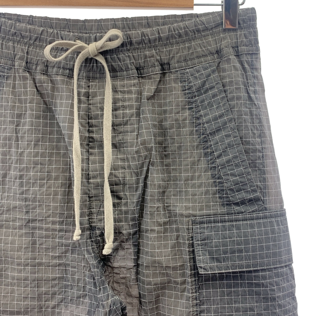 【新品】  Rick Owens / リックオウエンス | 2023SS | EDFU Mastodon Cargo Pants マストドン カーゴパンツ | 48 | グレー | メンズ 新品】 Rick Owens / リックオウエンス | 2023SS | EDFU Mastodon