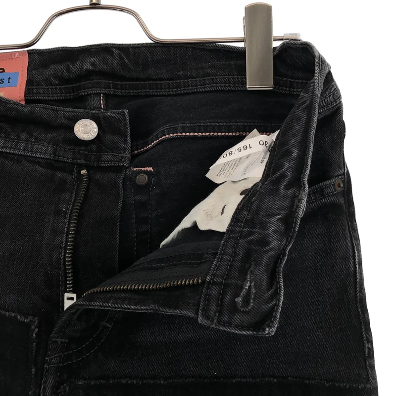 Acne Studios / アクネストゥディオズ | Bla Konst / ブロコンスト / North Black Patch / パッチワーク スキニーパンツ | 29 | メンズ