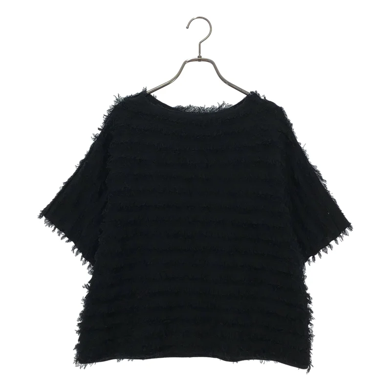 Drawer / ドゥロワー | フリンジ Tシャツ_半袖 | 1 | レディース