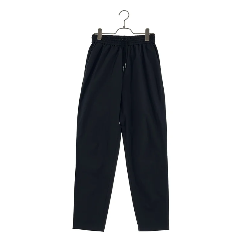 HYKE / ハイク | 2022SS | SOLOTEX STRETCH EASY PANTS / ロゴドローストリング イージーパンツ | 2 | レディース