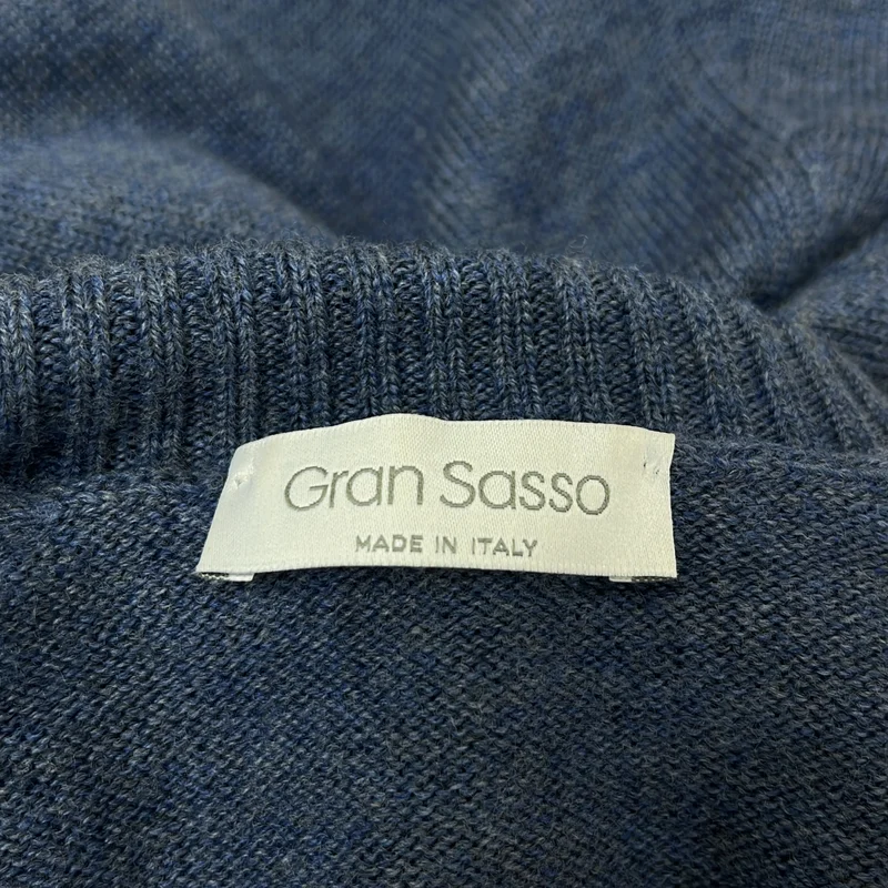 Gran Sasso / グランサッソ | ウール タートルネック ニット | 46 | メンズ