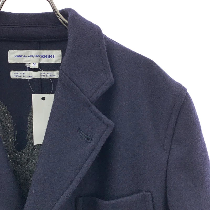 COMME des GARCONS SHIRT / コムデギャルソンシャツ | 2003AW | ウール ドラゴンパッチ 3B ジャケット | M | メンズ