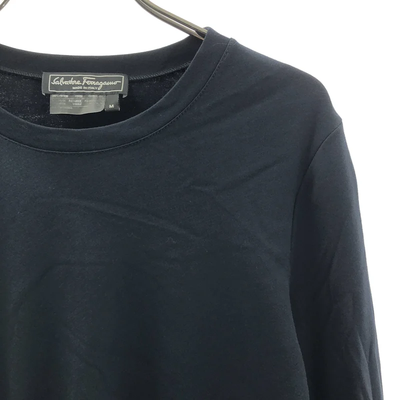 Salvatore Ferragamo / サルヴァトーレフェラガモ | コットン レース切替 アシンメトリー トップス | M | レディース