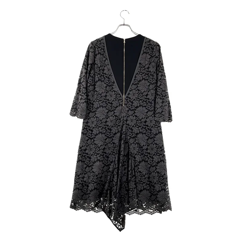 ADORE / アドーア | レース バックジップ ワンピース / 裏地付き | 36 | レディース