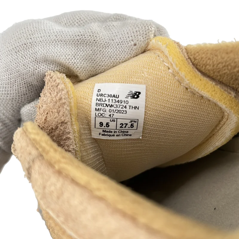 AURALEE / オーラリー | 2023SS | × New Balance / URC30AU スエード ランニングシューズ | 27.5 | メンズ