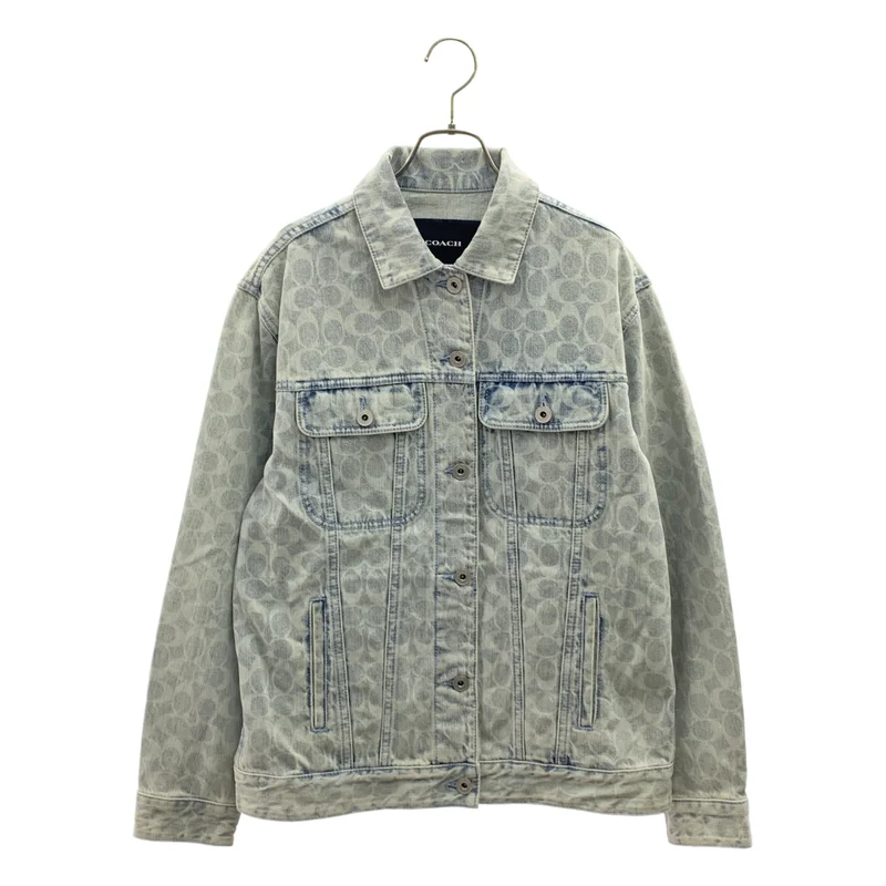 COACH / コーチ | シグネチャーロゴ デニムジャケット | S | レディース