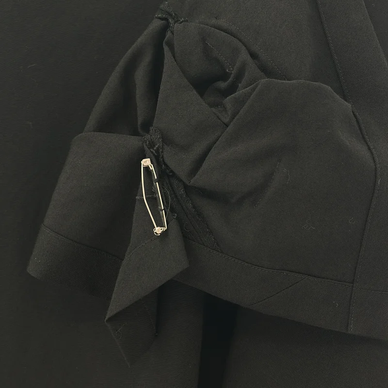 tricot COMME des GARCONS / トリココムデギャルソン | 1998AW | ウールギャバ フラワーモチーフ ラップスカート |