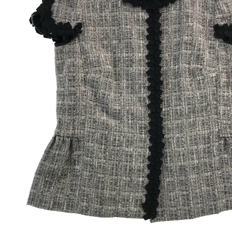 RED VALENTINO / レッドヴァレンティノ | テープリボン ジャケット ER32321-VOA249R | 40 | レディース