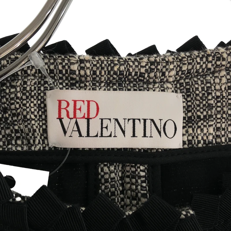 RED VALENTINO / レッドヴァレンティノ | テープリボン ジャケット ER32321-VOA249R | 40 | レディース