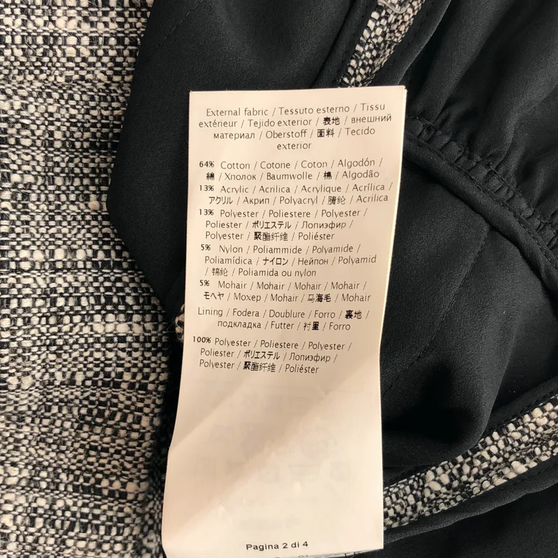 RED VALENTINO / レッドヴァレンティノ | テープリボン ジャケット ER32321-VOA249R | 40 | レディース