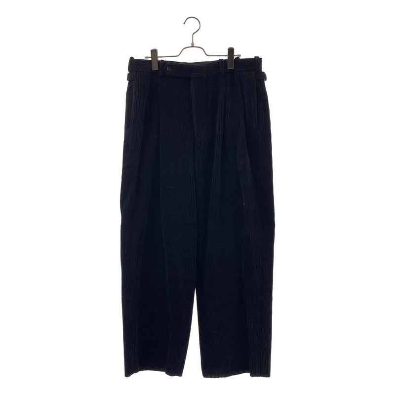 A.PRESSE / アプレッセ | Wool Corduroy Wide Tapered Trousers / コーデュロイ 2タック パンツ | 3 | メンズ