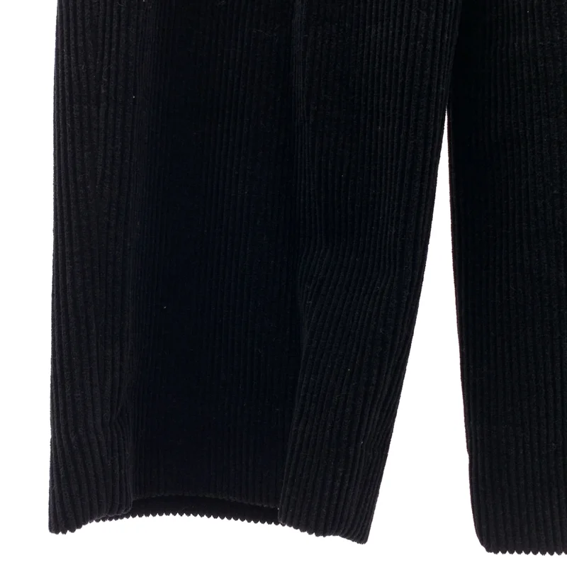 A.PRESSE / アプレッセ | Wool Corduroy Wide Tapered Trousers / コーデュロイ 2タック パンツ | 3 | メンズ