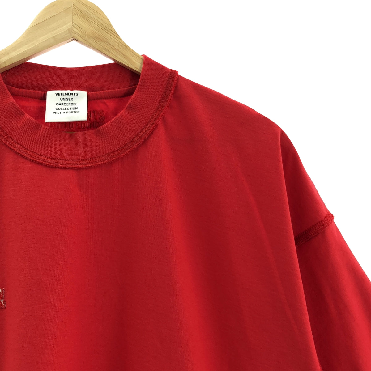 新品】 VETEMENTS / ヴェトモン | 2022SS | INSIDE OUT T-SHIRT / ロゴ