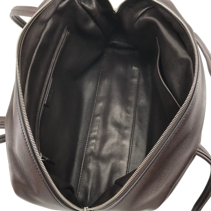 THE ROW / ザロウ | W1725 L117 ASTRA BOWLING BAG レザーショルダーバッグ |