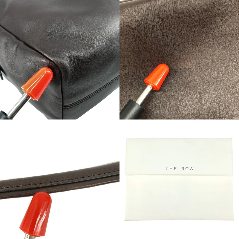 THE ROW / ザロウ | W1725 L117 ASTRA BOWLING BAG レザーショルダーバッグ |