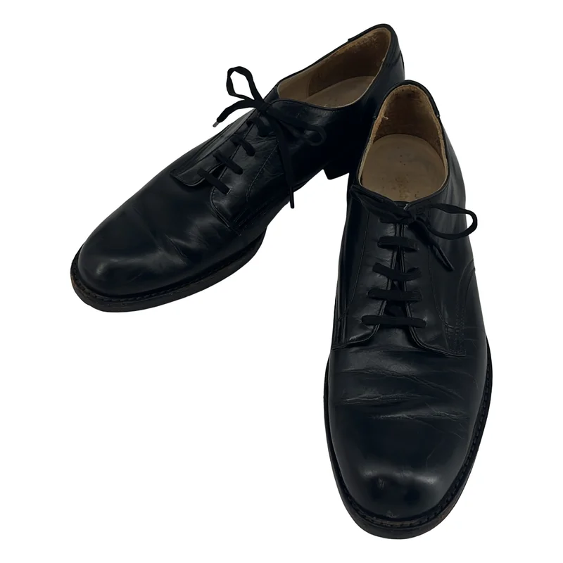 tricot COMME des GARCONS / トリココムデギャルソン | レザー プレーントゥ レースアップシューズ | 24 1/2 | レディース