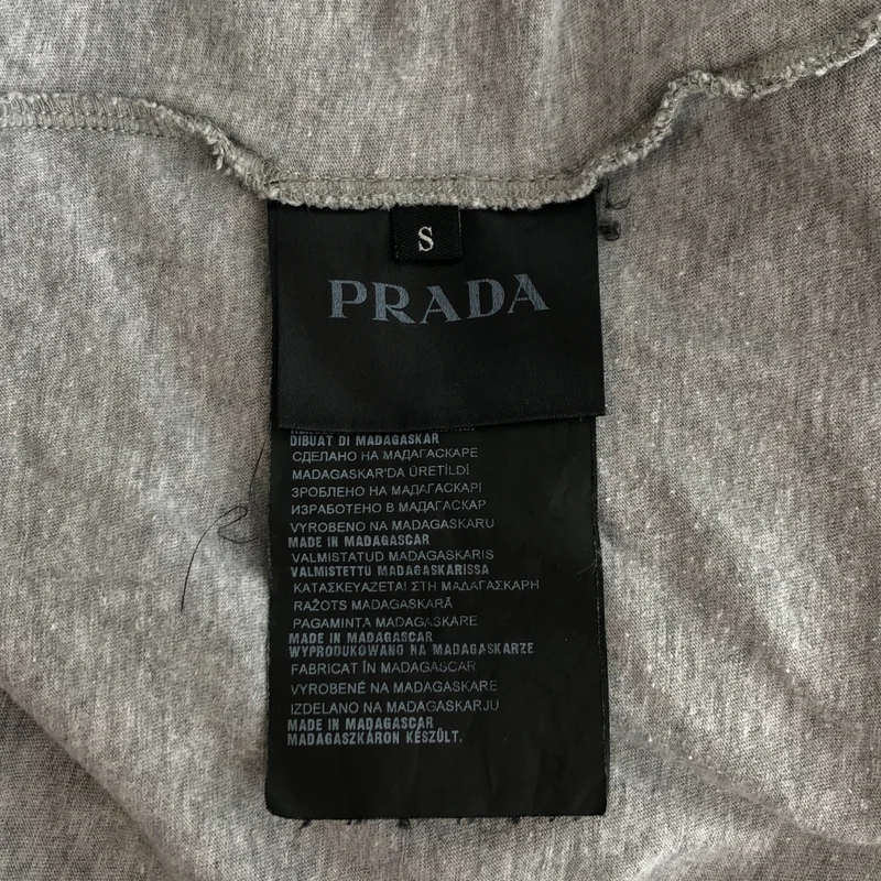 PRADA / プラダ | トライアングルロゴパッチ パックTシャツ | S | レディース