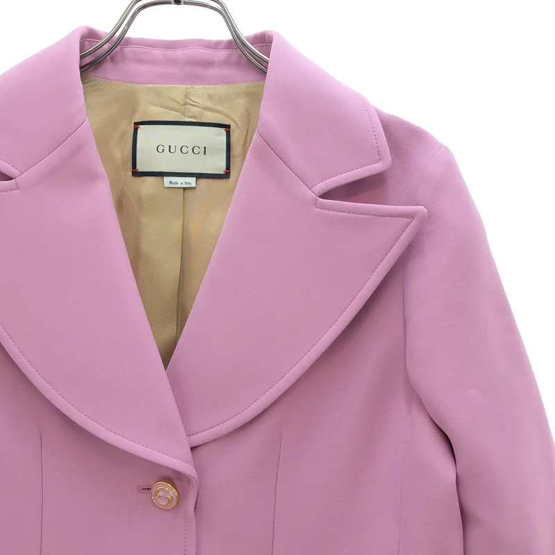 GUCCI / グッチ | セットアップ / GGボタン テーラードジャケット / スカート 623766 | 38 | レディース
