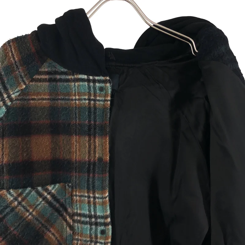 REPRESENT / リプレゼント | Hooded Flannel Jacket フード フランネル シャツジャケット | M | メンズ