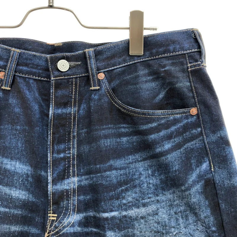 eye JUNYA WATANABE COMME des GARCONS MAN / アイジュンヤワタナベ マン | 2026SS | × New Manual / Wネーム 転写デニムプリントパンツ | M | メンズ
