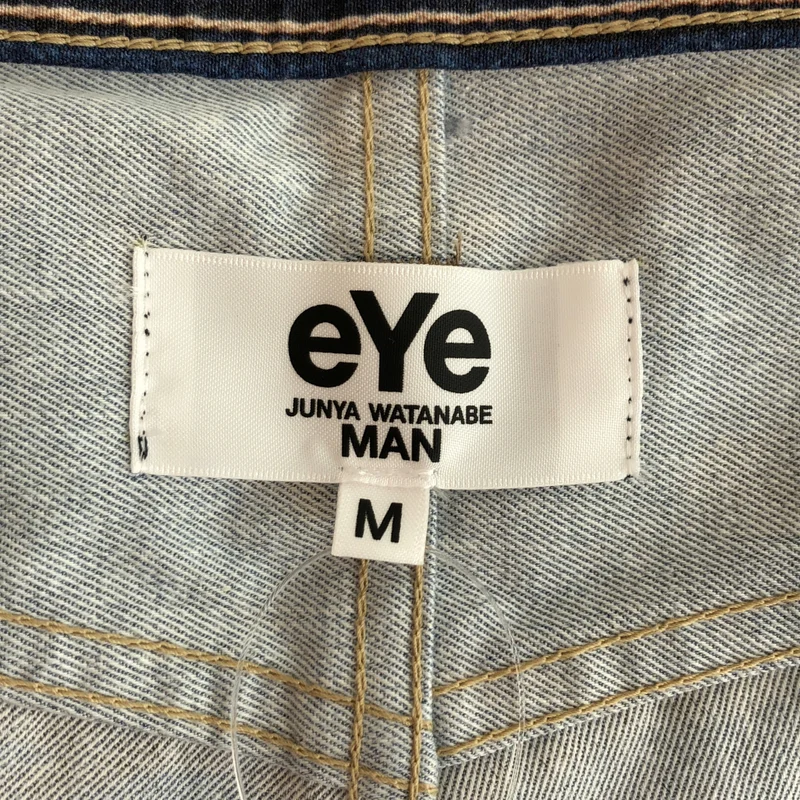eye JUNYA WATANABE COMME des GARCONS MAN / アイジュンヤワタナベ マン | 2026SS | × New Manual / Wネーム 転写デニムプリントパンツ | M | メンズ