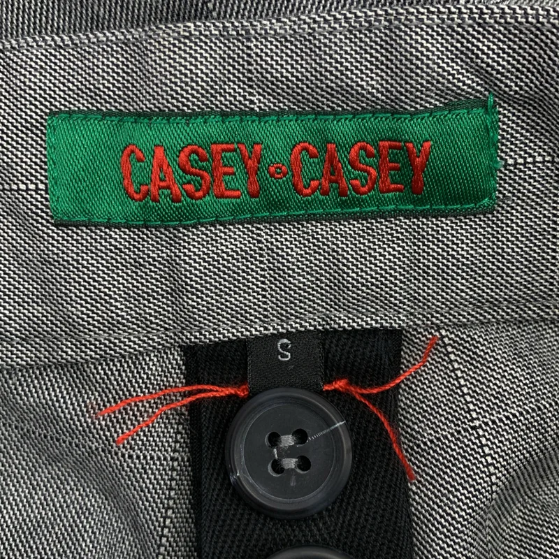 CASEY CASEY / ケーシーケーシー | コットン チェック スラックス パンツ | S | メンズ