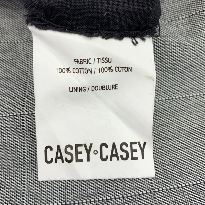 CASEY CASEY / ケーシーケーシー | コットン チェック スラックス パンツ | S | メンズ