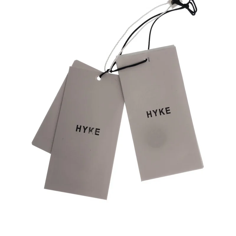 HYKE / ハイク | 2024SS | シャンブレー ベルテッド ワイドパンツ | 2 | レディース