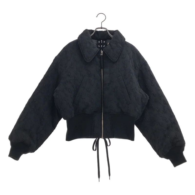 FETICO / フェティコ | FLORAL JACQUARD BOMBER JACKET ジャケット | 38 | レディース