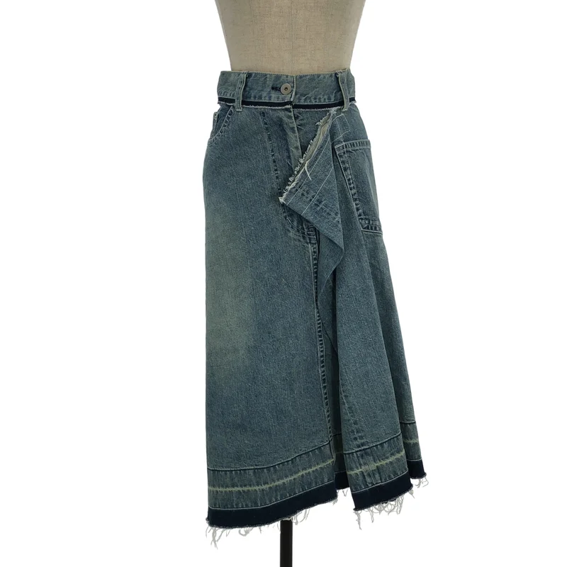 sacai / サカイ | デニム スカート 20-05086 | 1 | レディース