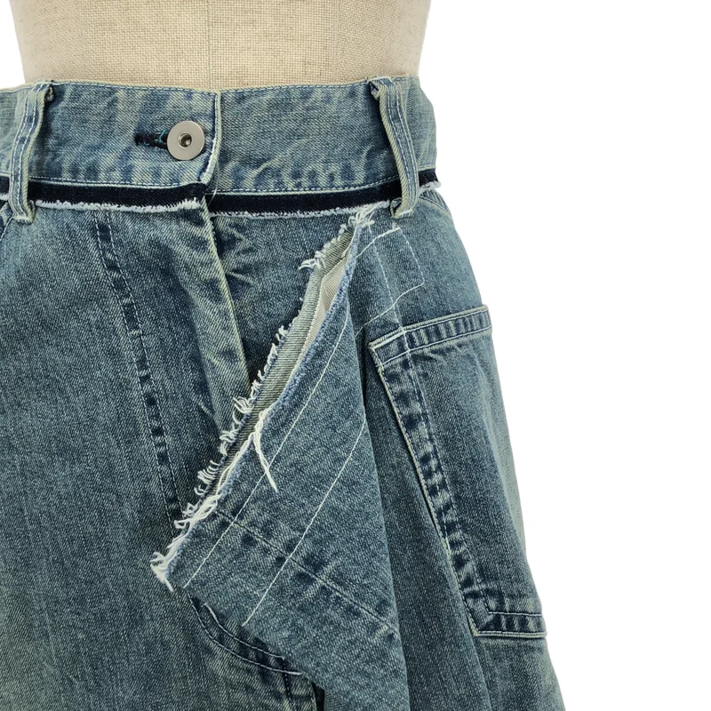 sacai / サカイ | デニム スカート 20-05086 | 1 | レディース