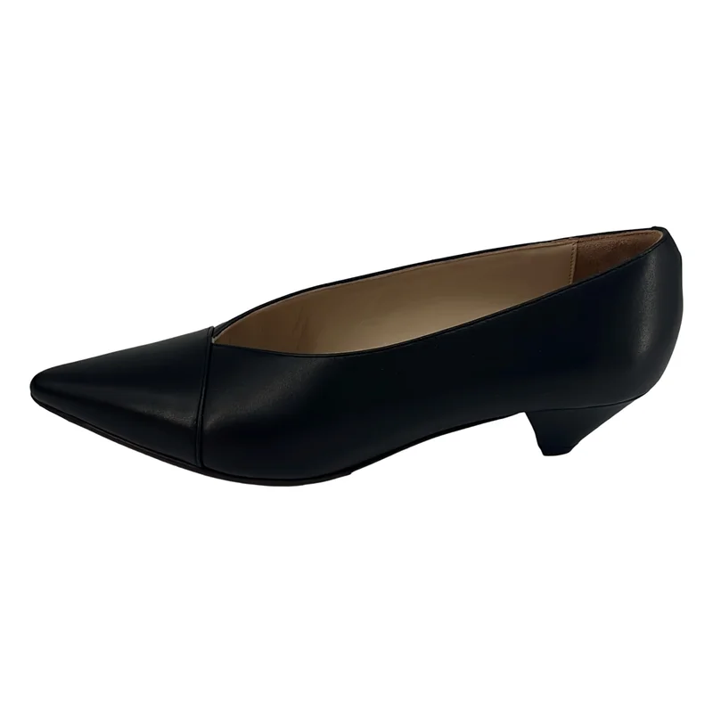 TOD'S / トッズ | レザー ポインテッドトゥ ヒールパンプス | 36.5 | レディース