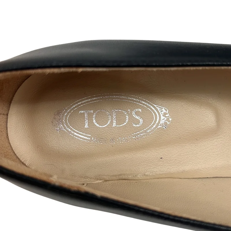 TOD'S / トッズ | レザー ポインテッドトゥ ヒールパンプス | 36.5 | レディース