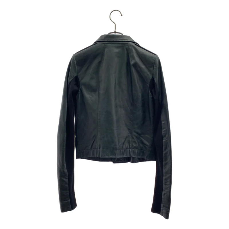 Rick Owens / リックオウエンス | 2013AW | ラムレザー 袖切り替え ダブルライダースジャケット | 40 | レディース