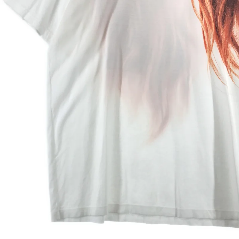 MM6 Maison Margiela / エムエムシックスメゾンマルジェラ | コットン ヘアプリント ハーフスリーブ Tシャツ | S | レディース
