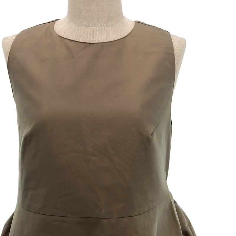 madder madder / マダマダ | curtain dress コットン ノースリーブワンピース |