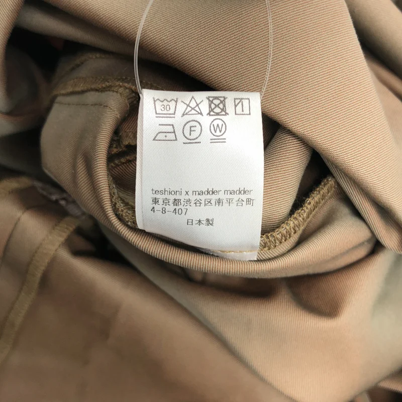 madder madder / マダマダ | curtain dress コットン ノースリーブワンピース |