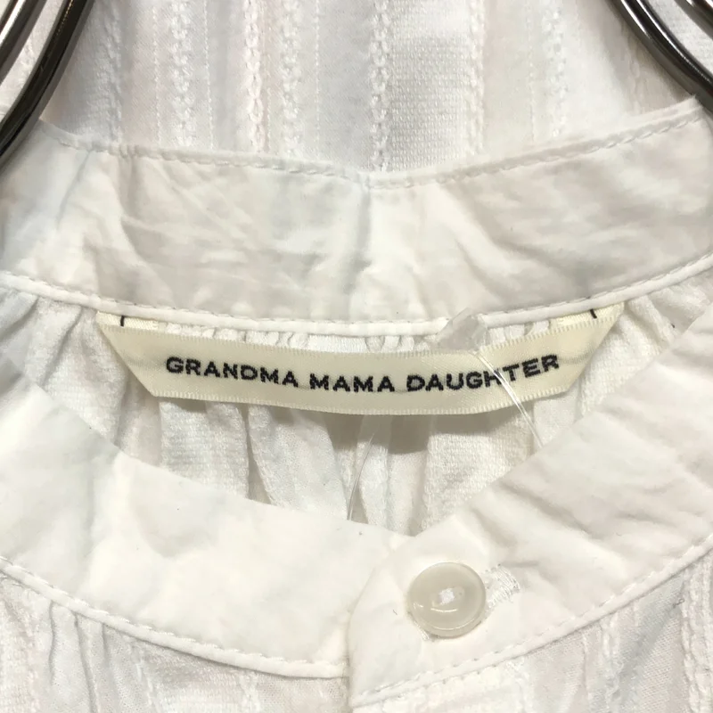 grandma MAMA daughter / グランマママドーター | コットン バンドカラーシャツ | 0 | レディース